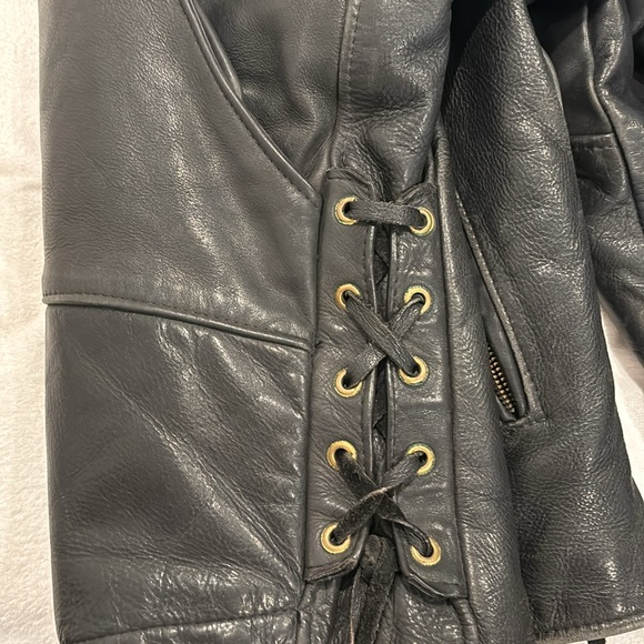 Vintage Park V Leather Jacket - Picture 2 of 3
